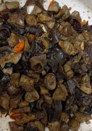 Foto resep Tumis ati jamur kuping pedas (ala anak kos)