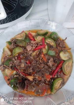 Foto resep Terong Jamur Gerigit Super Hot