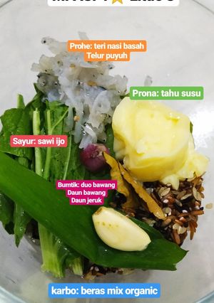 Foto resep MPASI teri nasi