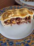 Torta de Carne sem Leite e Glúten