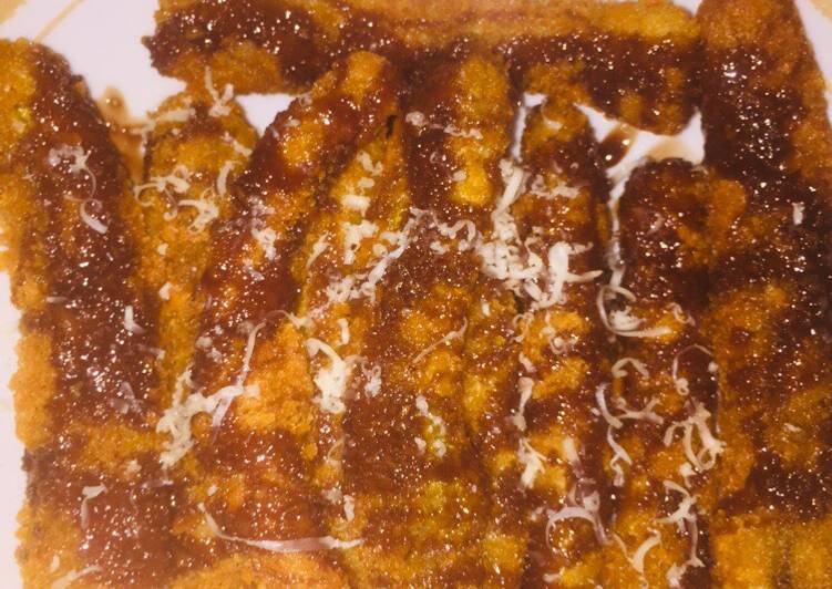 Pisang Nugget Coklat Keju
