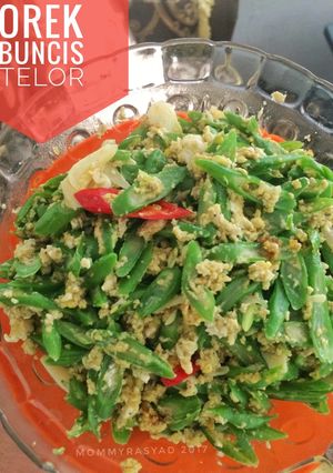 Foto resep Orek buncis telor