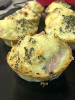 Una foto de Mini Souffles de tortilla