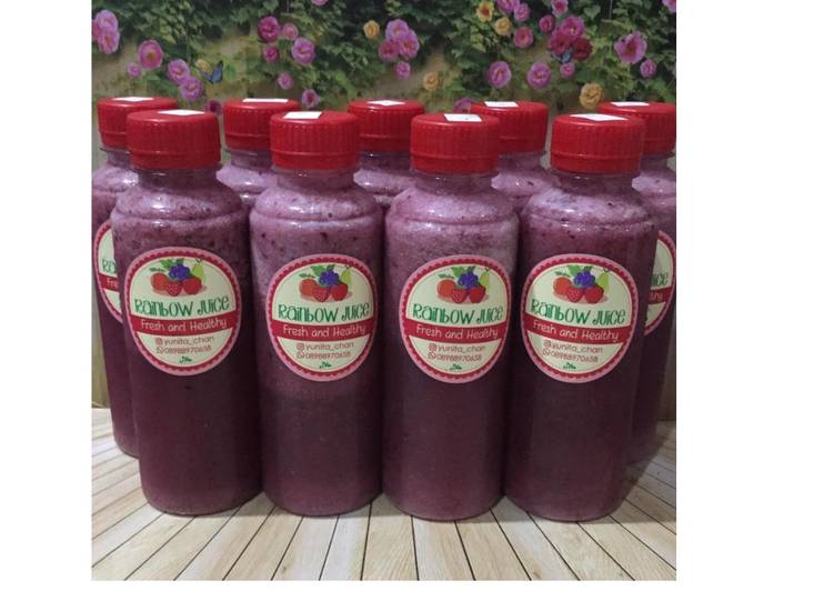 Diet Juice Pomegranate Jicama (Bengkoang) Blackberry Tomato