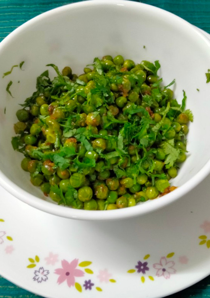 A picture of Matar masala.