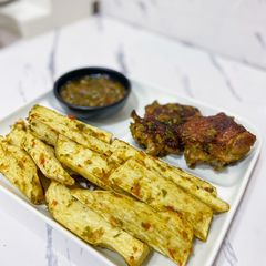 A picture of Peppered Fried Yam.