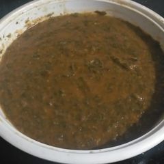 A picture of Dal Palak.
