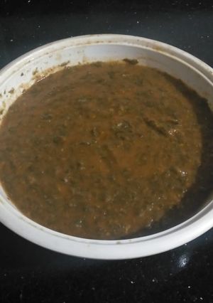 A picture of Dal Palak.