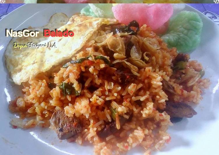 ๐ถ๐ Nasgor Balado Pedas ala Dapur Fitri ๐๐ถ
