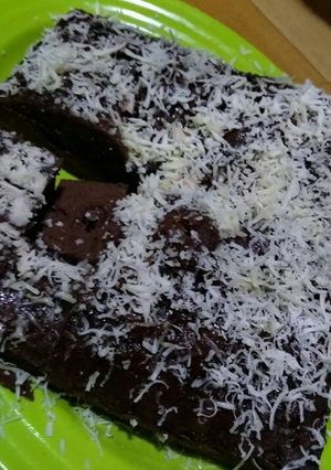 Foto resep Brownies Kukus Chocolatos Simple (pas utk kue ultah dadakan hhh)