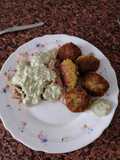 Pollo asado con Tzatziki