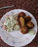 Pollo asado con Tzatziki