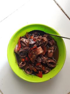 Foto resep Cumi Hitam Pedas