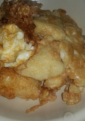 A picture of Fried Yam.