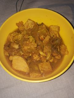 Foto resep 10. Ayam bombay kuning
