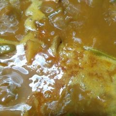 A picture of Vegetable curry south Indian traditional way.