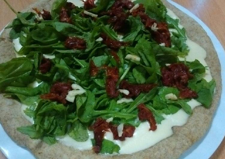 masa pizza integral sin levadura