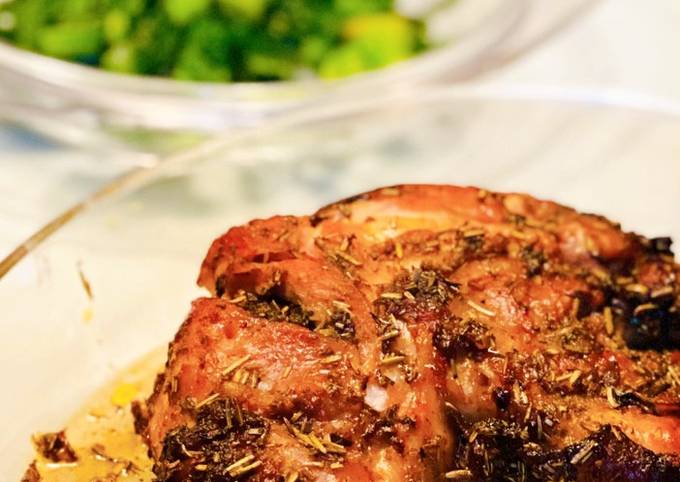 Roasted Chicken with Italian Herbs