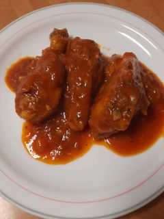 Una foto de Pollo con tomate