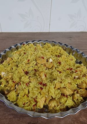 عکسی از دستور 🌼زرشک پلو کته ای به روش من🌼