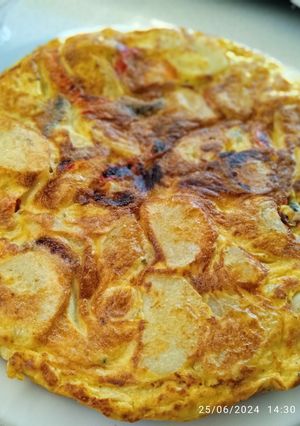 Una foto de Tortilla de papa a la española
