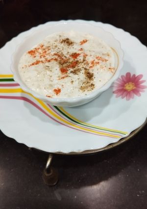 A picture of Bottlegourd Raita.