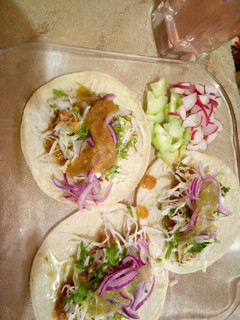 Una foto de Tacos al pastor