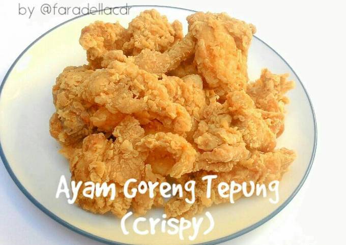 Resep Ayam Goreng Tepung Crispy Oleh Faradella Candra Cookpad