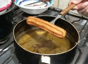 Una foto de Churros simples y ricos