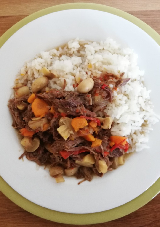 Una foto de Asado carnicero a la olla