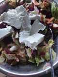 Salade betterave, avocat & fromage frais