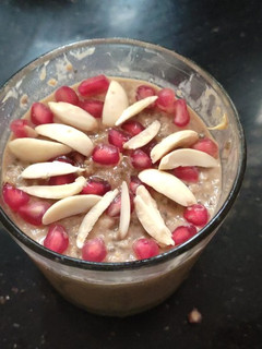 A picture of Overnight Oats Smoothie.
