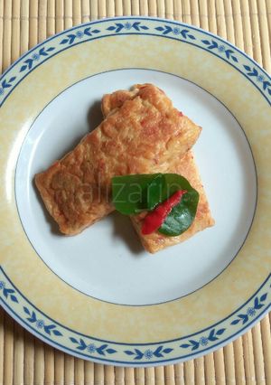 Foto resep Telur Dadar Bumbu Pedas Sederhana