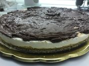 Una foto di cheesecake nutella con mascarpone