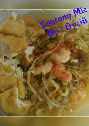 Foto resep Lontong mie khas surabaya