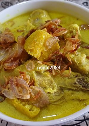 Foto resep Opor Ayam Tahu Tempe