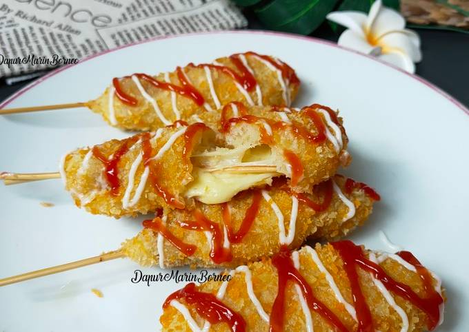 Resep 329. Corndog Mozarella Resep 329. Corndog Mozarella