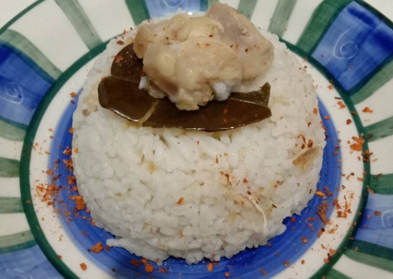 Nasi liwet ayam favorit anak-anak