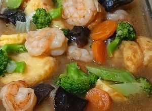 Foto resep 775. Sapo Tofu Udang