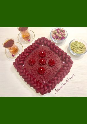 عکسی از دستور حلوای لبو (چغندر)