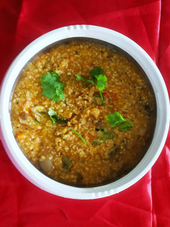 சாமை சாம்பார் சாதம் (Saamai sambar satham recipe in tamil) செய்முறை முக்கிய புகைப்படம்