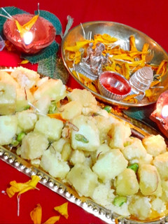 पनीर केसरिया पेठा (मुरकी) (Paneer kesariya petha (Murki) recipe in Hindi) रेसिपी मुख्य फोटो