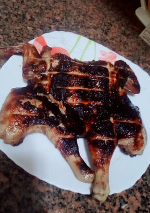 صورة لوصفة فراخ مشويه على الفحم طعم جنان