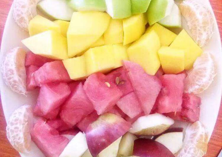 Simple Way to Prepare Quick Fruit salad