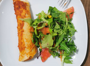 Foto de Panqueca gratinada de frango