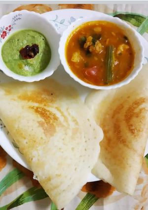A picture of Masala Dosa..