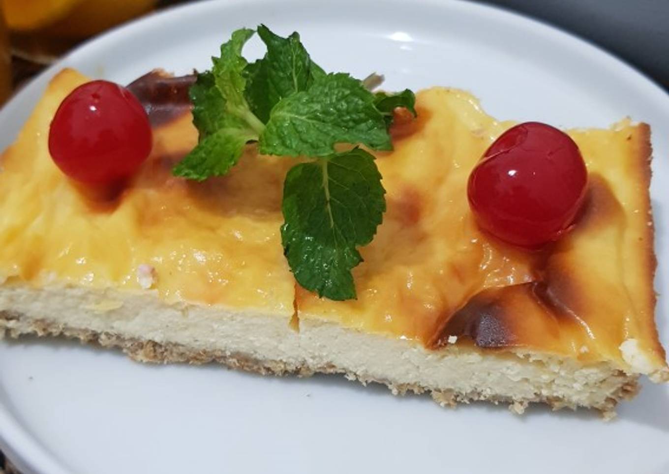 Cheese cake sehat diet low kalori