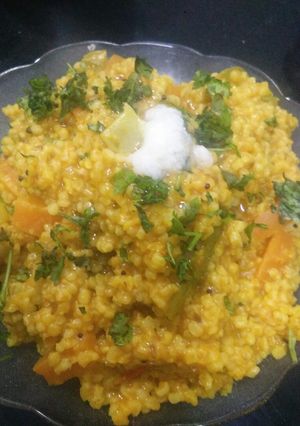 A picture of Daliya Khichadi.