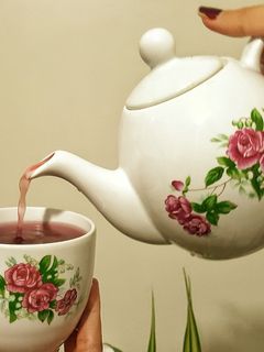 عکسی از دستور چای آلبالو