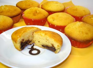Nutellás muffin recept fotója